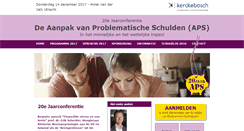 Desktop Screenshot of aanpakvanschulden.nl